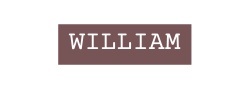 WILLIAM